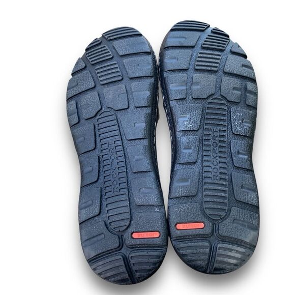 Rockport Darwyn Outdoor Sandals Slides Brown Leather Classic Men’s size 12 - Picture 9 of 14